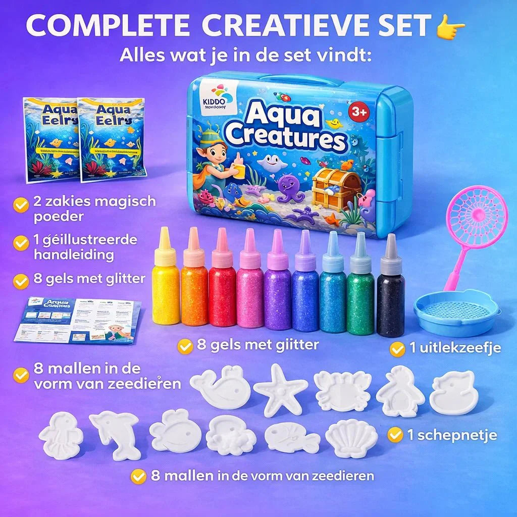 AquaCreatures – Créez des figures aquatiques 3D magiques