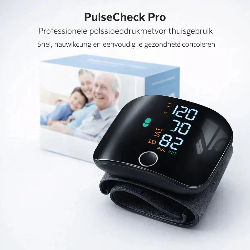 PulseCheck Pro – Mesurez votre tension artérielle avec clarté et sans aucun doute