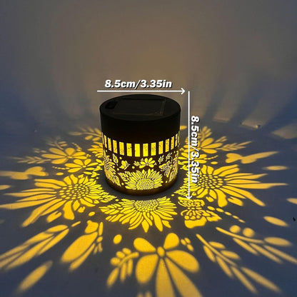 Mandala Glow — Éclairage de jardin solaire d'ambiance