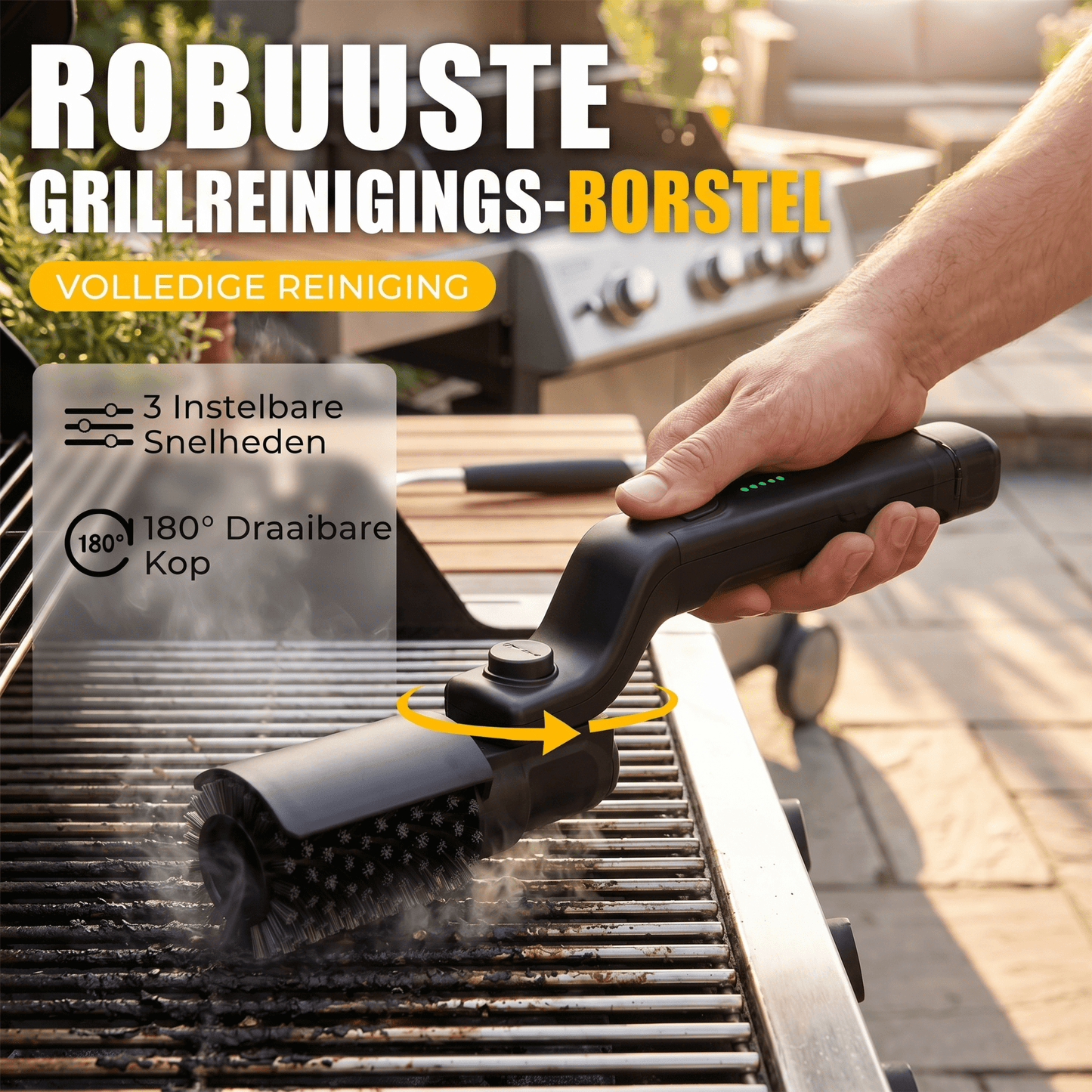 GrillShine — BBQ propre en quelques minutes, sans frotter
