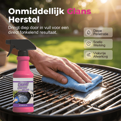 GrillFresh — Élimine la graisse de barbecue tenace en quelques minutes