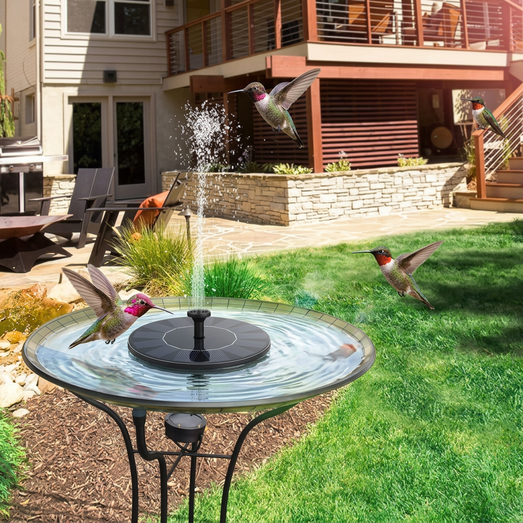 AquaBloom – Donnez vie à votre jardin grâce à l'énergie solaire