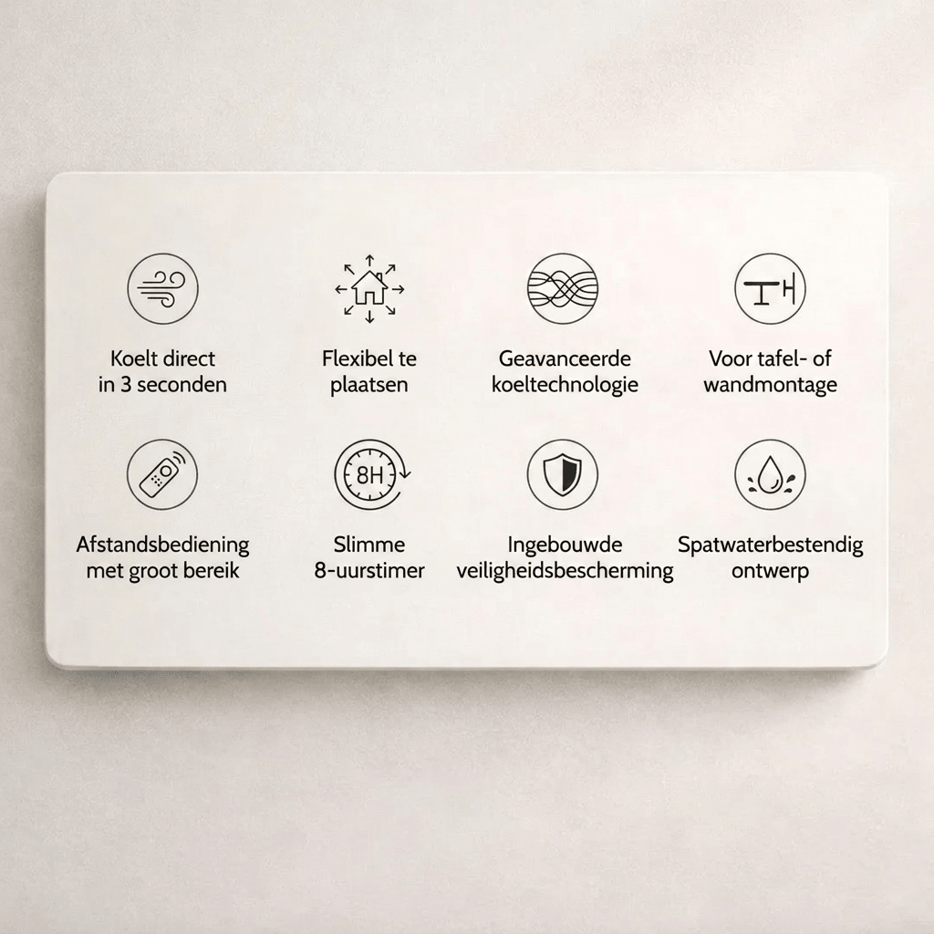 ComfortAir Pro – Toujours au frais, où et quand vous voulez
