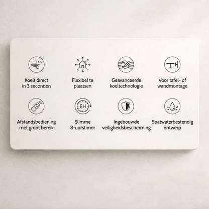 ComfortAir Pro – Toujours au frais, où et quand vous voulez