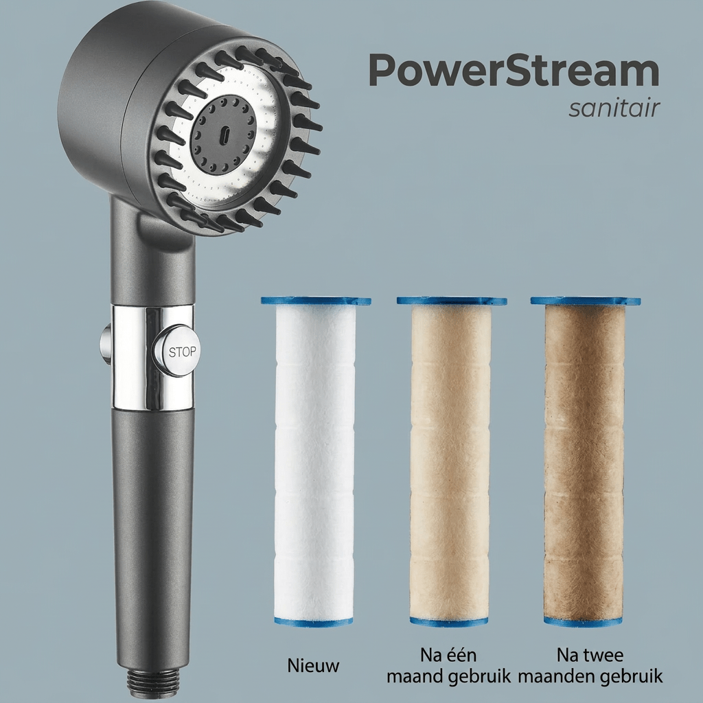 PowerStream — Douche puissante, sensation de fraîcheur