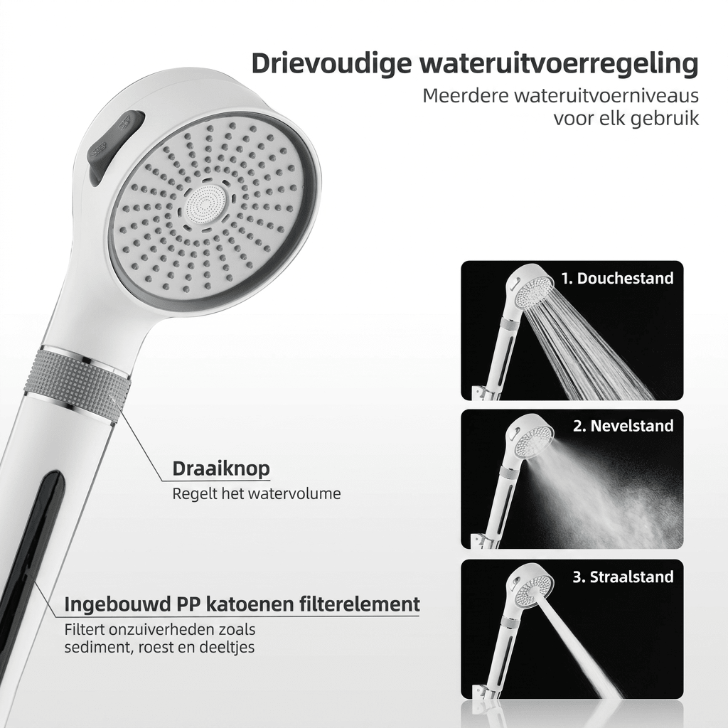 PowerStream — Douche puissante, sensation de fraîcheur