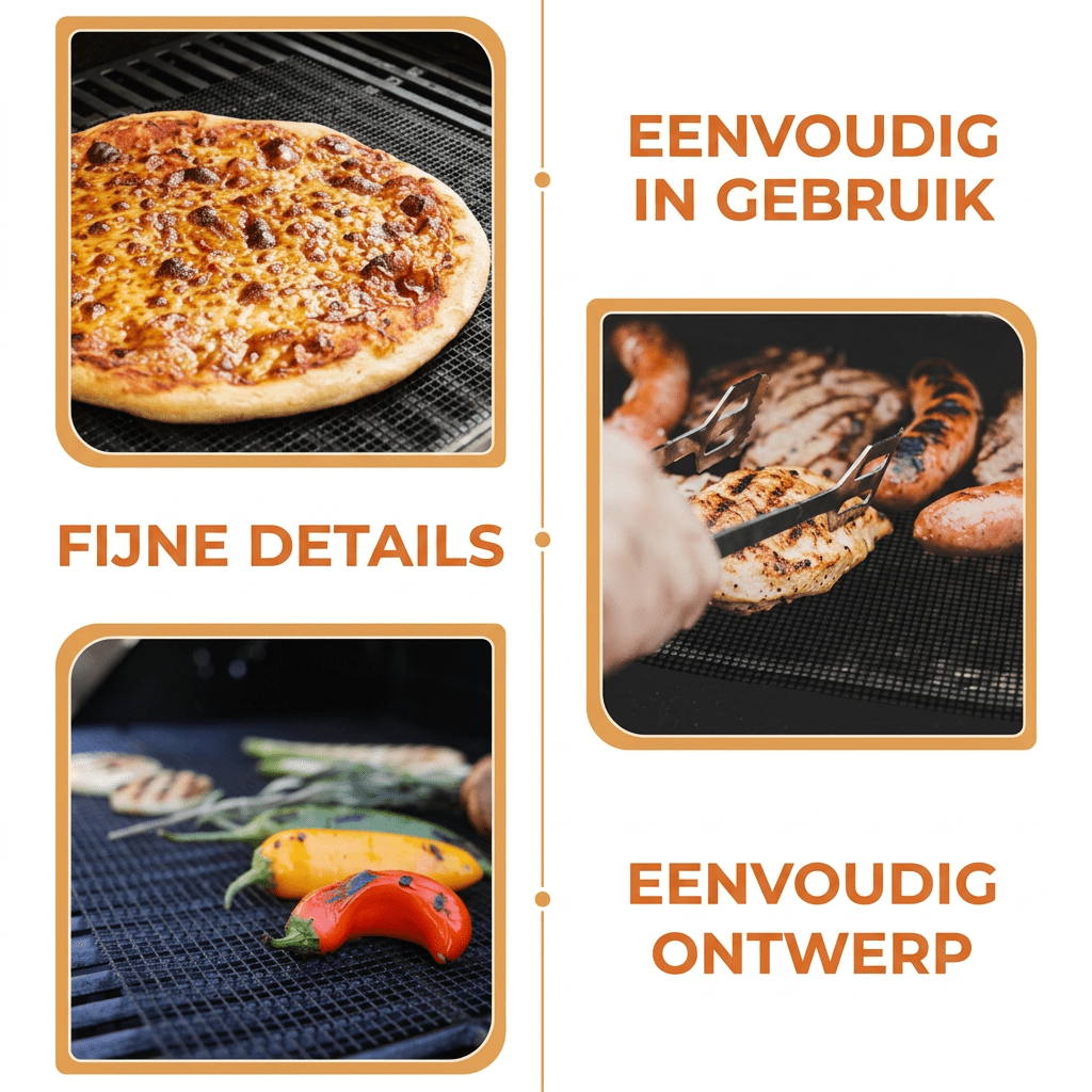 GrillMagic — Le gril sans adhérer ni salir