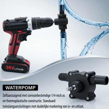 HydroPump — Déplacez l'eau rapidement, partout et à tout moment