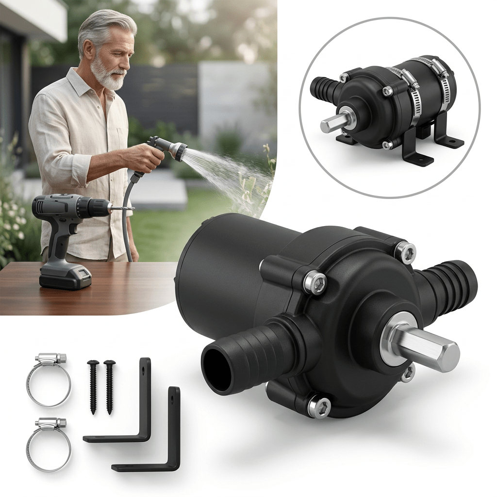 HydroPump — Déplacez l'eau rapidement, partout et à tout moment