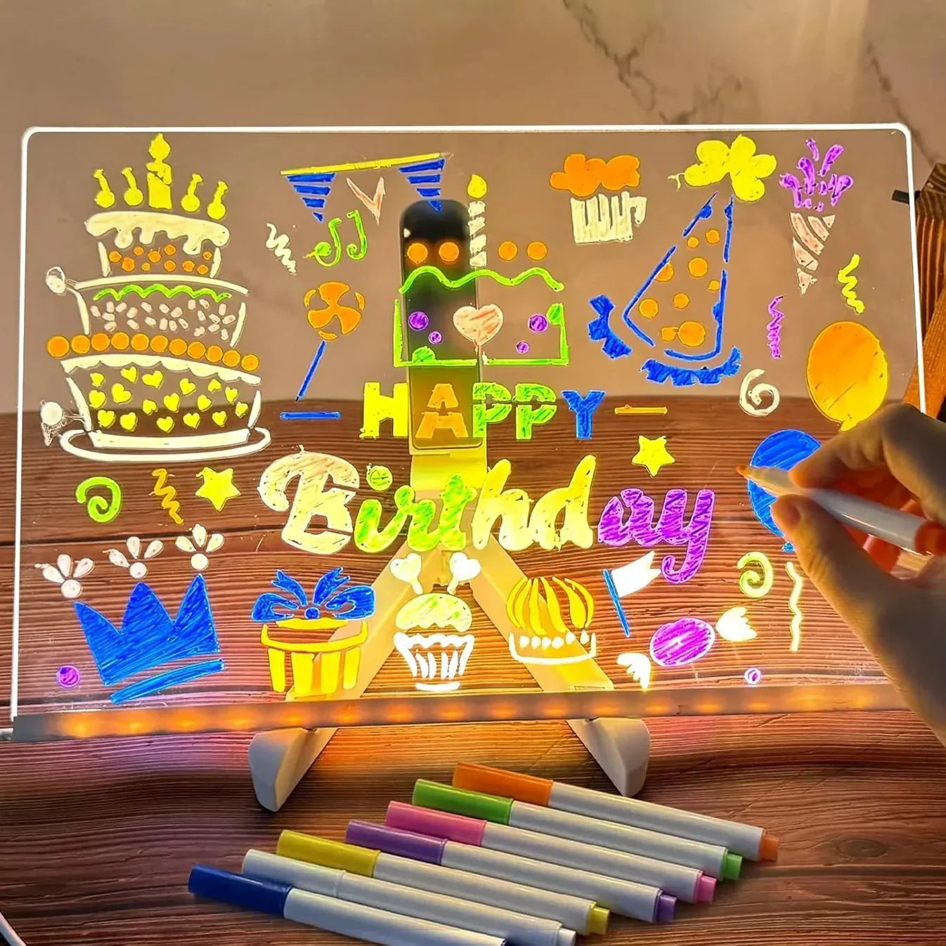 GlowBoard – Dessin créatif sans dégâts