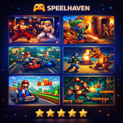 SpeelHaven – Jouez directement à des jeux rétro sur votre téléviseur, sans installation