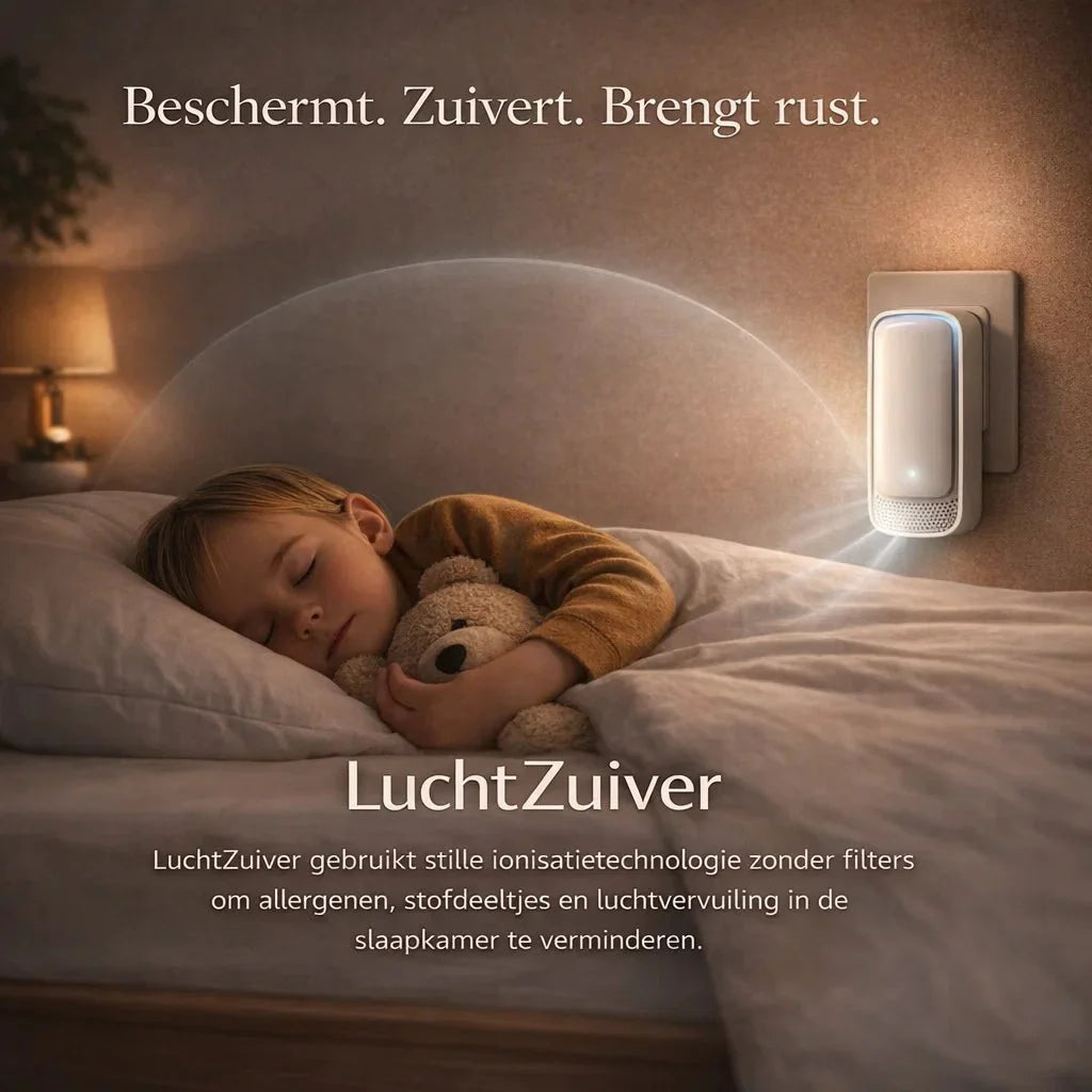 LuchtZuiver – De l'air pur à la maison, sans filtres ni complications