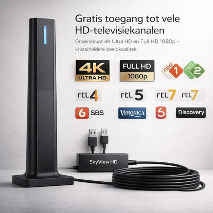 SkyView HD – Regarder la télévision gratuitement sans câble ni abonnement
