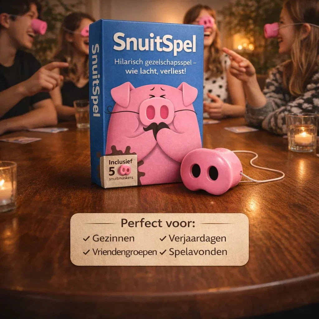 SnuitSpel – Le jeu où rire, c'est perdre