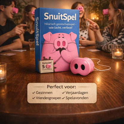 SnuitSpel – Le jeu où rire, c'est perdre