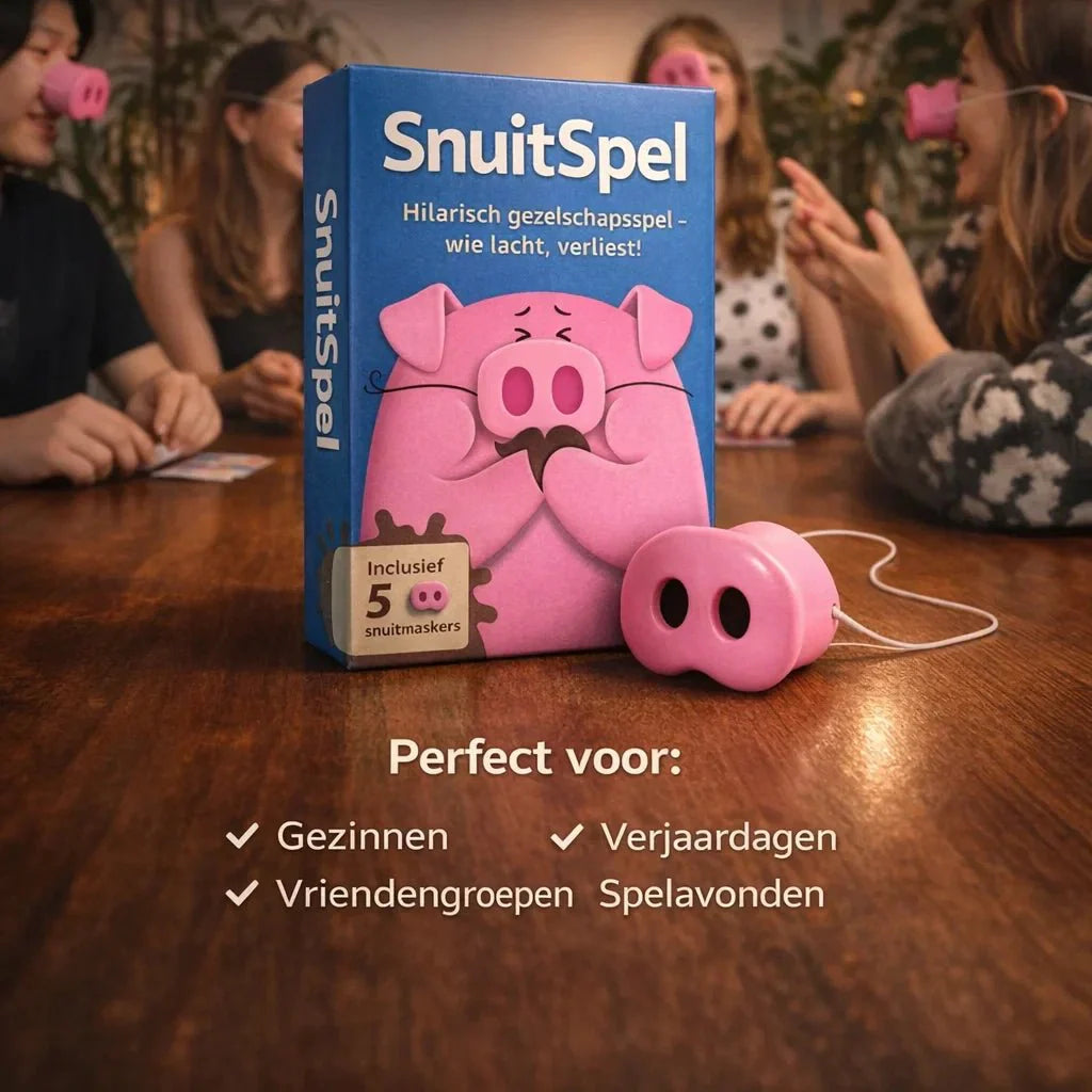SnuitSpel – Le jeu où rire, c'est perdre