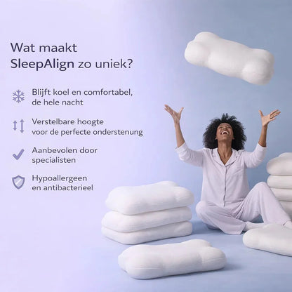 SleepAlign – Réveillez-vous sans douleurs au cou