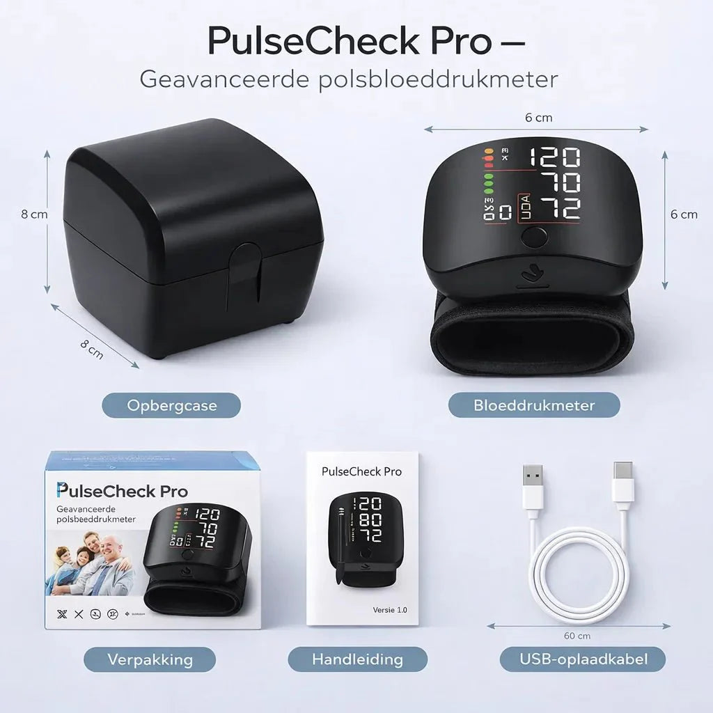 PulseCheck Pro – Mesurez votre tension artérielle avec clarté et sans aucun doute