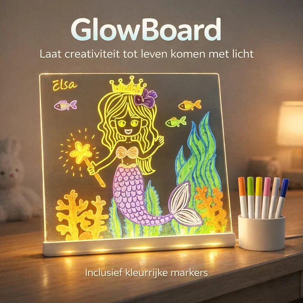 GlowBoard – Dessin créatif sans dégâts