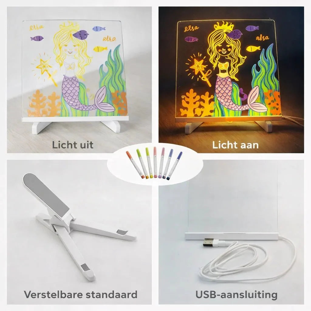 GlowBoard – Dessin créatif sans dégâts